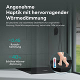 glasvilla Duschwanne Duschtasse aus Mineralguss Mineralgusswan DIN-Anschlüsse Geoma09