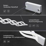 glasvilla Pendelleuchte LED Hängelampe Dimmbar mit Fernbedienung Verstellbares Kabel Hängeleuchte für Esszimmer Wohnzimmer Schlafzimmer