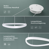 glasvilla Pendelleuchte LED Hängelampe Verstellbares Kabel Hängeleuchte für Esszimmer Wohnzimmer Schlafzimmer