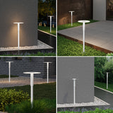 glasvilla Außenleuchte ⌀300xH804mm IP65 Wegeleuchte Außen | Pollerleuchte für Garten, 3000K Stehlampe Gartenlampe | Außenlampe Standleuchte 6W StellaeLights