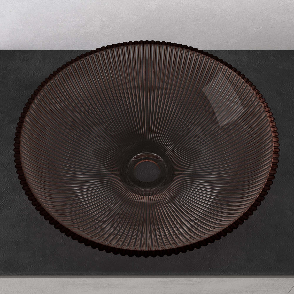 glasvilla Waschbecken Glas Aufsatzwaschbecken Glaswaschbecken Handwaschbecken Rund Waschschale