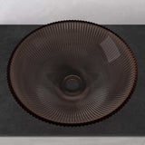 glasvilla Waschbecken Glas Aufsatzwaschbecken Glaswaschbecken Handwaschbecken Rund Waschschale