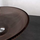 glasvilla Waschbecken Glas Aufsatzwaschbecken Glaswaschbecken Handwaschbecken Rund Waschschale