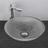 glasvilla Waschbecken Glas Aufsatzwaschbecken Glaswaschbecken Handwaschbecken Rund Waschschale