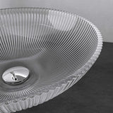 glasvilla Waschbecken Glas Aufsatzwaschbecken Glaswaschbecken Handwaschbecken Rund Waschschale