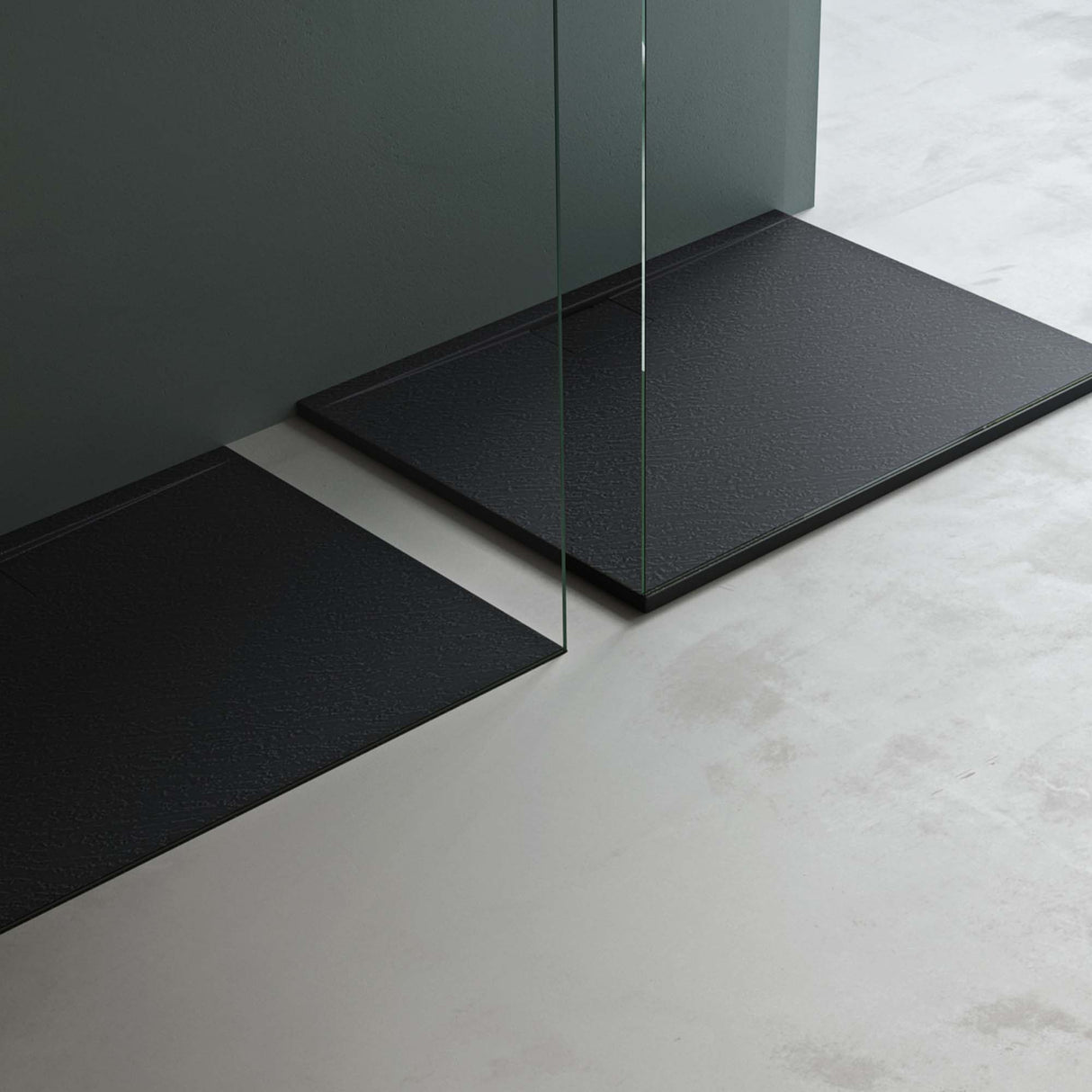 glasvilla Duschwanne aus Mineralguss Duschtasse Mineralgusswanne DIN-Anschlüsse Geoma07