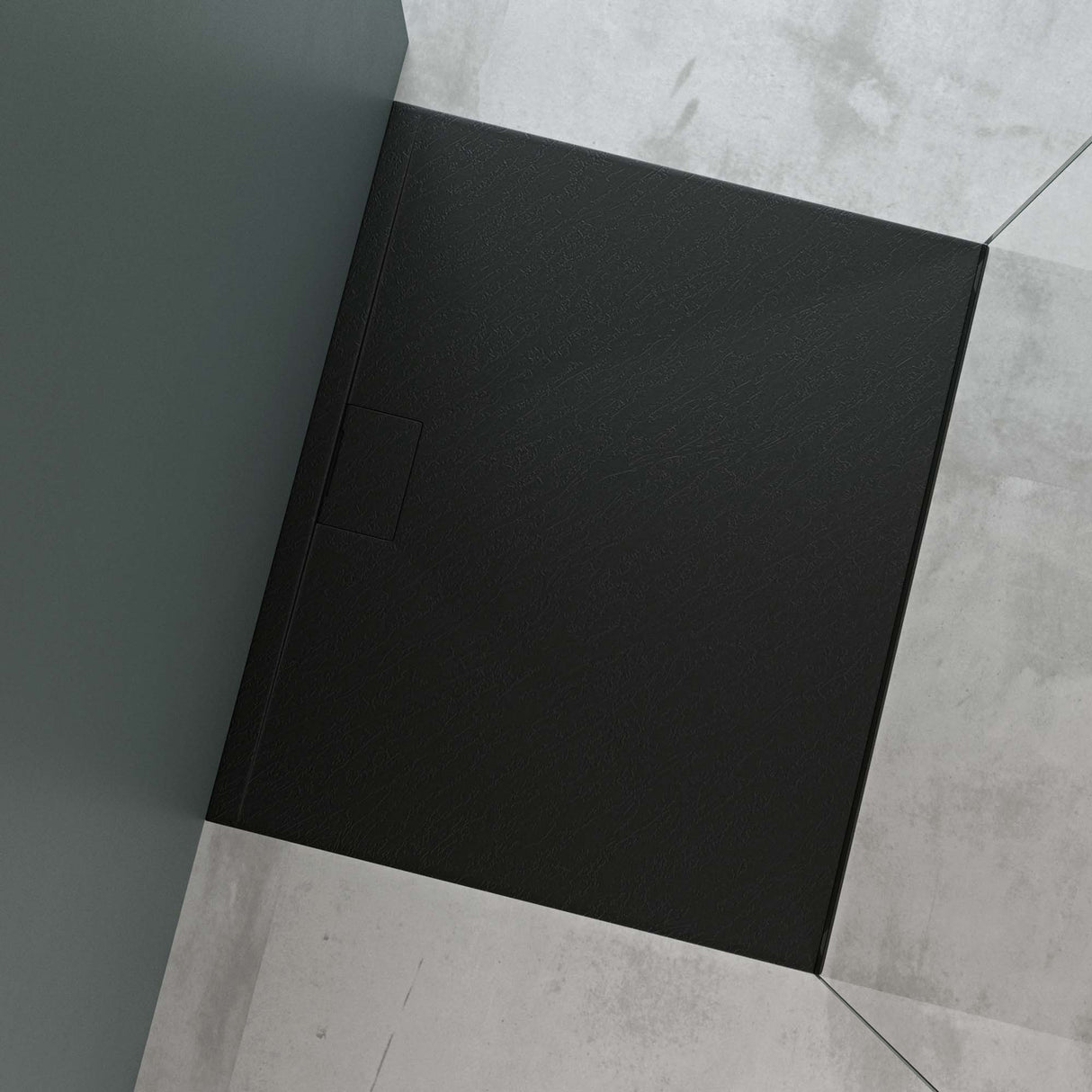 glasvilla Duschwanne aus Mineralguss Duschtasse Mineralgusswanne DIN-Anschlüsse Geoma07