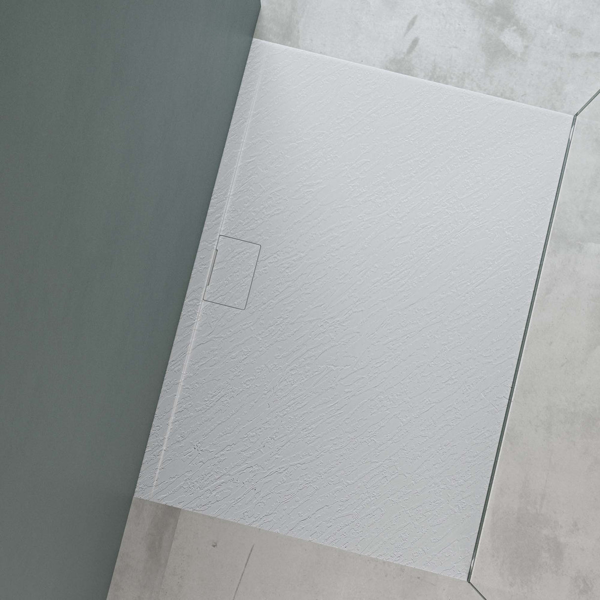 glasvilla Duschwanne aus Mineralguss Duschtasse Mineralgusswanne DIN-Anschlüsse Geoma07