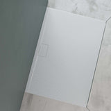 glasvilla Duschwanne aus Mineralguss Duschtasse Mineralgusswanne DIN-Anschlüsse Geoma07