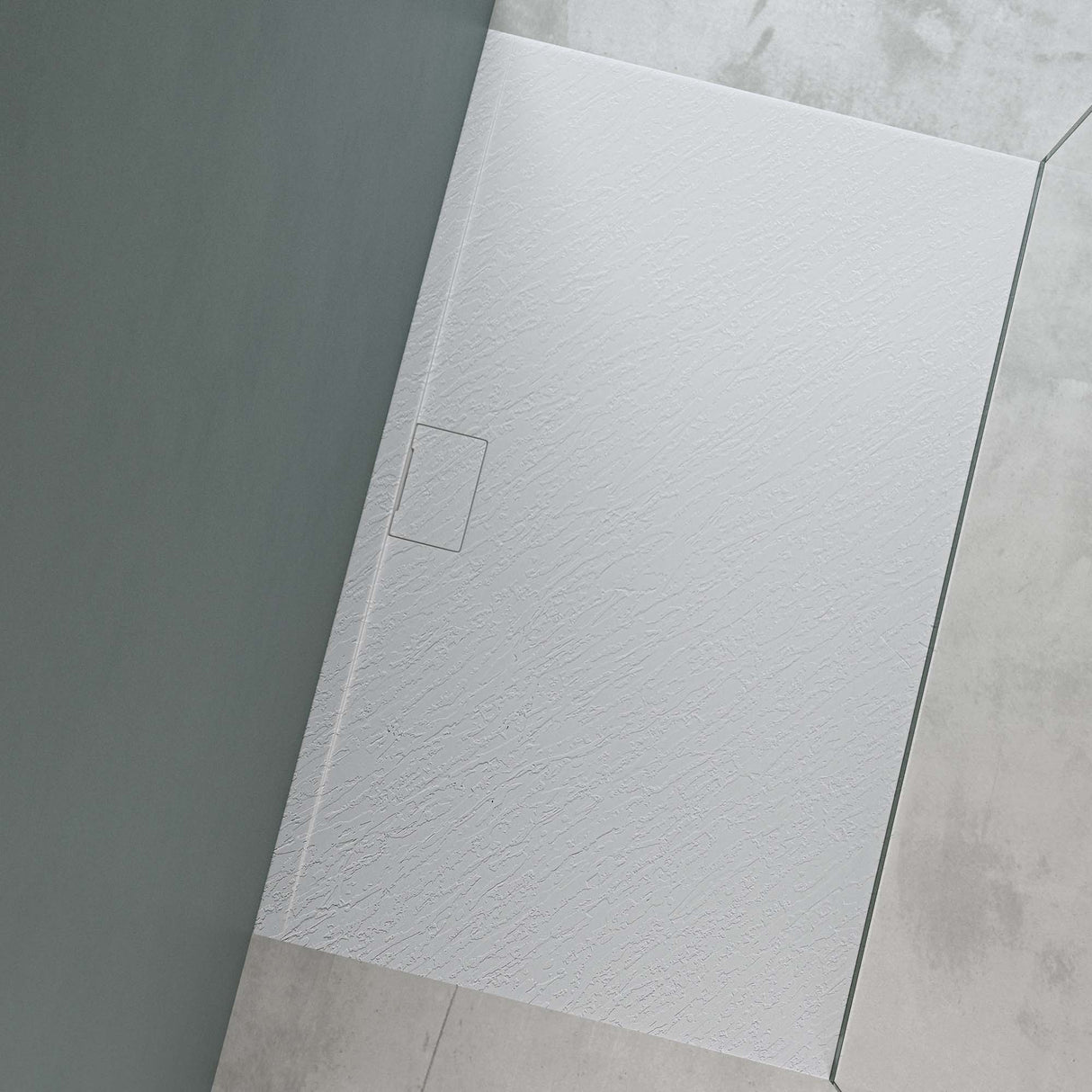 glasvilla Duschwanne aus Mineralguss Duschtasse Mineralgusswanne DIN-Anschlüsse Geoma07