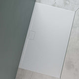 glasvilla Duschwanne aus Mineralguss Duschtasse Mineralgusswanne DIN-Anschlüsse Geoma07