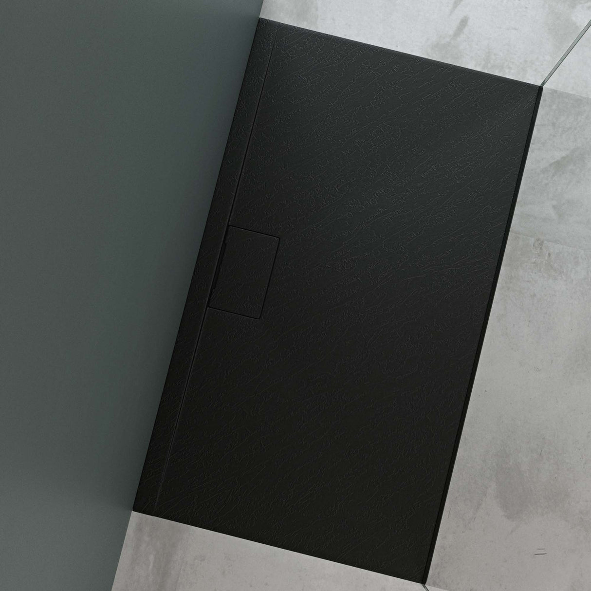 glasvilla Duschwanne aus Mineralguss Duschtasse Mineralgusswanne DIN-Anschlüsse Geoma07