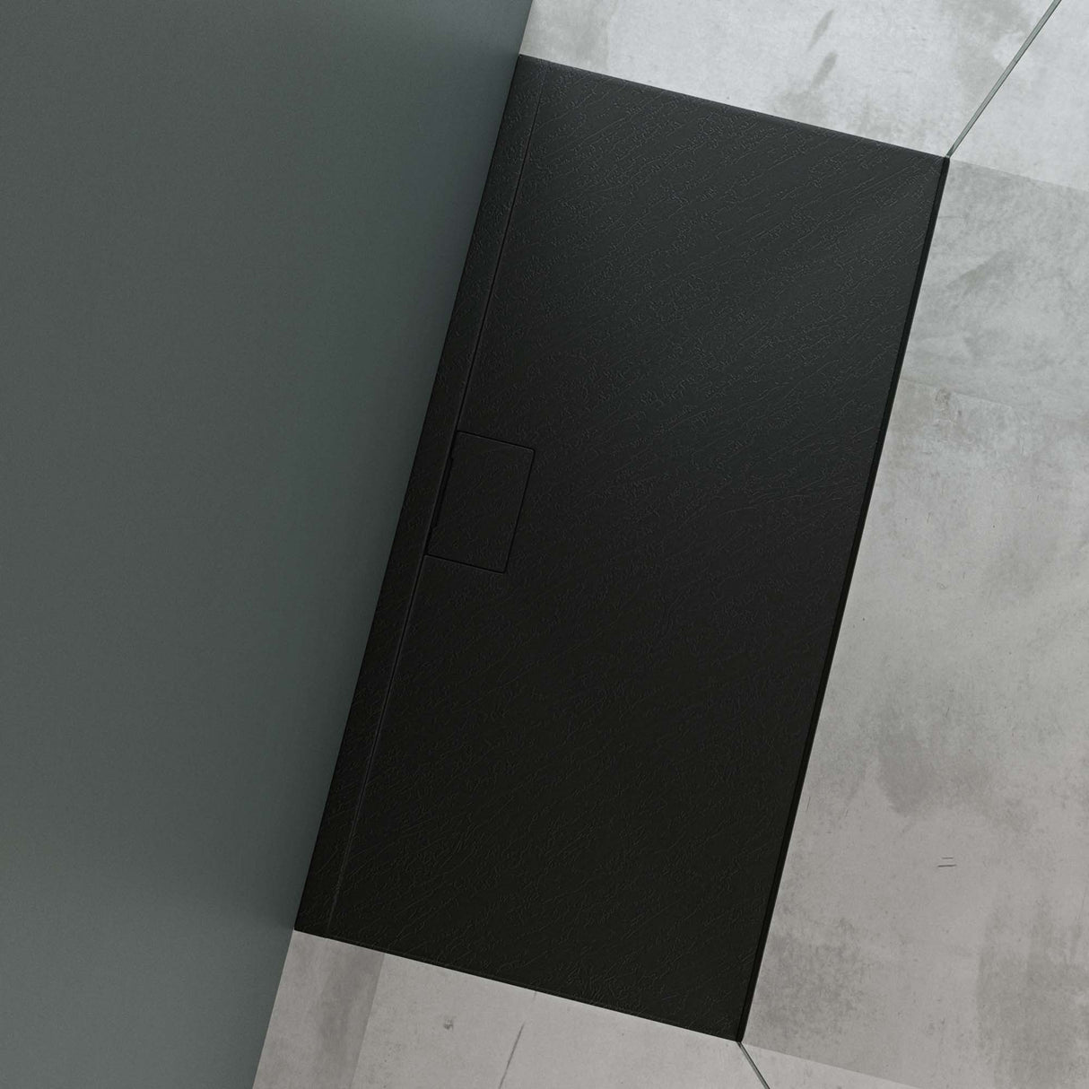 glasvilla Duschwanne aus Mineralguss Duschtasse Mineralgusswanne DIN-Anschlüsse Geoma07