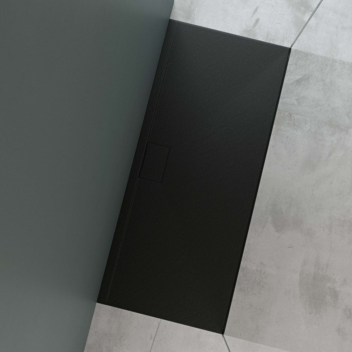 glasvilla Duschwanne aus Mineralguss Duschtasse Mineralgusswanne DIN-Anschlüsse Geoma07