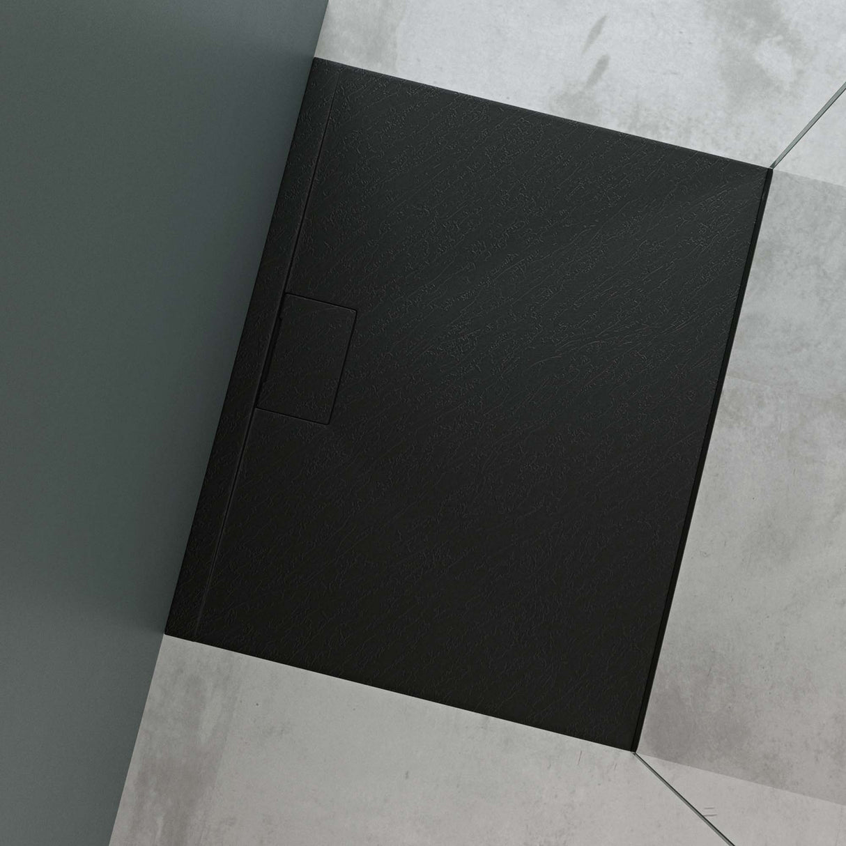 glasvilla Duschwanne aus Mineralguss Duschtasse Mineralgusswanne DIN-Anschlüsse Geoma07