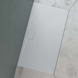 glasvilla Duschwanne aus Mineralguss Duschtasse Mineralgusswanne DIN-Anschlüsse Geoma07