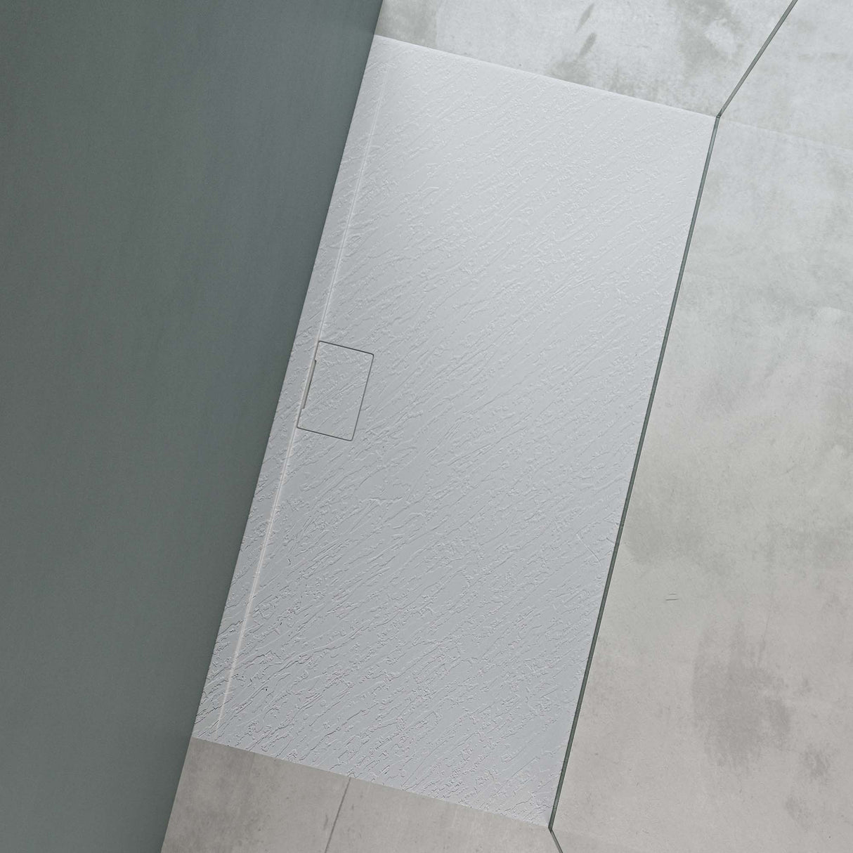 glasvilla Duschwanne aus Mineralguss Duschtasse Mineralgusswanne DIN-Anschlüsse Geoma07