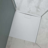 glasvilla Duschwanne aus Mineralguss Duschtasse Mineralgusswanne DIN-Anschlüsse Geoma07