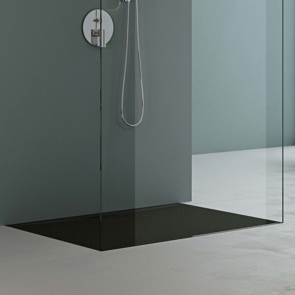 glasvilla Duschwanne aus Mineralguss Duschtasse Mineralgusswanne DIN-Anschlüsse Geoma07