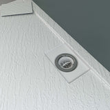 glasvilla Duschwanne aus Mineralguss Duschtasse Mineralgusswanne DIN-Anschlüsse Geoma07