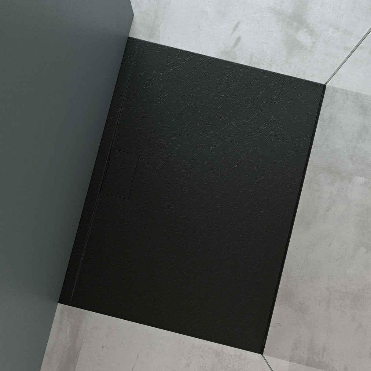 glasvilla Duschwanne aus Mineralguss Duschtasse Mineralgusswanne DIN-Anschlüsse Geoma07