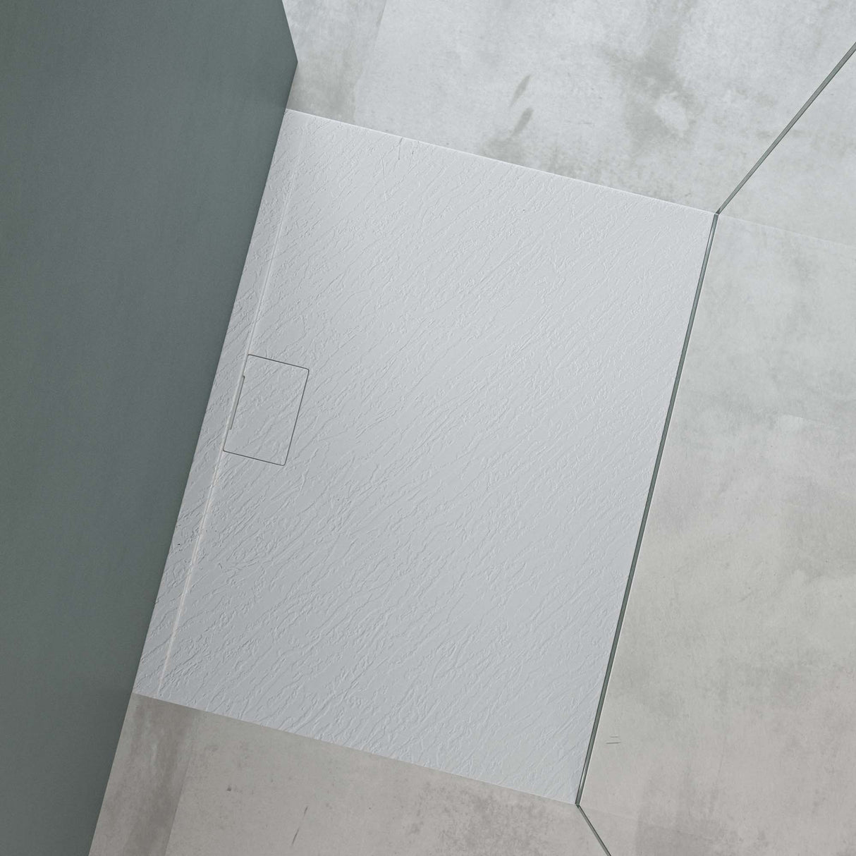 glasvilla Duschwanne aus Mineralguss Duschtasse Mineralgusswanne DIN-Anschlüsse Geoma07