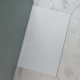 glasvilla Duschwanne aus Mineralguss Duschtasse Mineralgusswanne DIN-Anschlüsse Geoma07