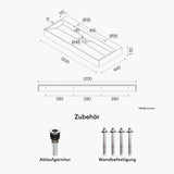 lavabo Glasvilla, lavabo à poser, lavabo suspendu, meuble vasque suspendu avec bonde, en fonte minérale, zone de vasque rectangulaire col19