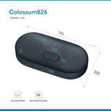 glasvilla Waschbecken Aufsatzwaschbecken Waschschale aus Mineralguss inkl. Nano-Versiegelung Col826