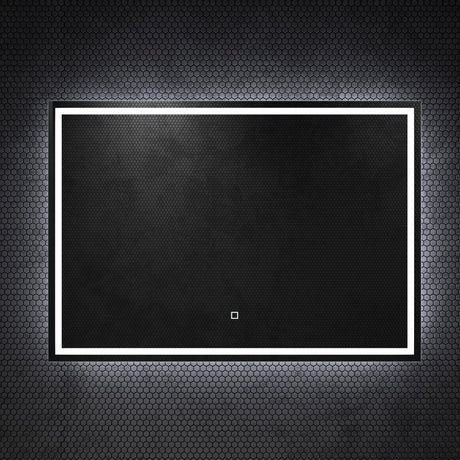 glasvilla Wandspiegel Badezimmer Spiegel LED Bad-Spiegel mit Touchschalter, Beschlagfrei durch Antifog-Schicht LED-Spiegel02