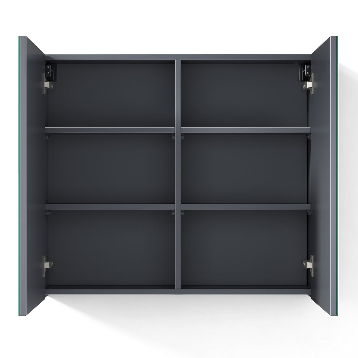 glasvilla Spiegelschrank mit Spielgeltüren Badezimmerschrank Hängeschrank Badezimmerspiegel Spiegelschrank-02