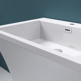 glasvilla Standwaschbecken Eckig Design Standwaschtisch Col07 Gussmarmor Design Waschplatz Waschsäule Standsäule