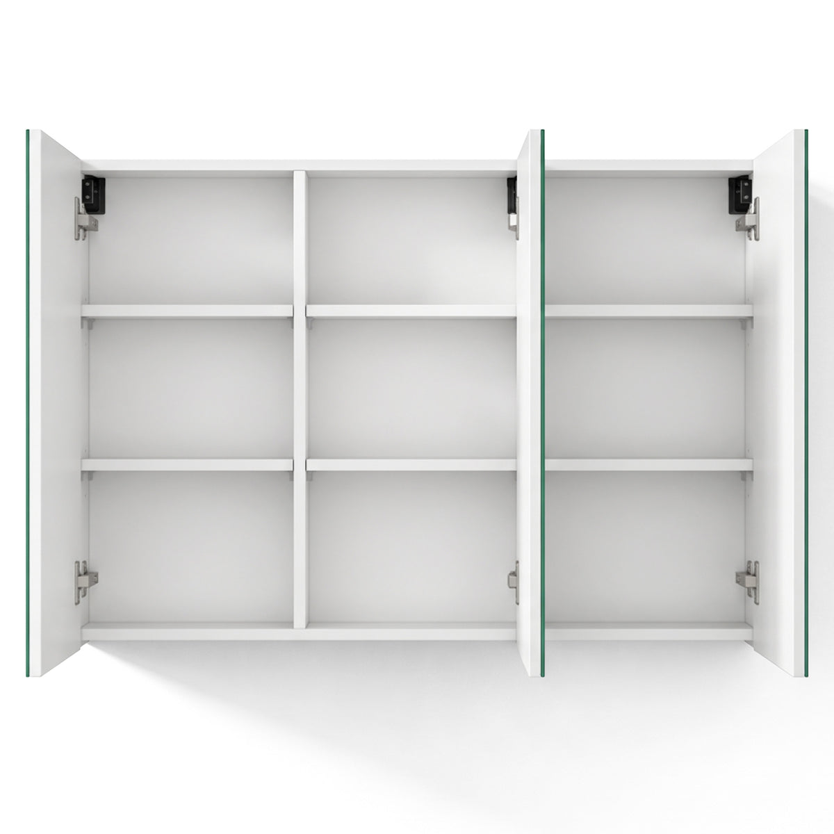 glasvilla Spiegelschrank mit Spielgeltüren Badezimmerschrank Hängeschrank Badezimmerspiegel Spiegelschrank-02