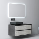 glasvilla Badmöbel-Set Waschbeckenunterschrank mit 2-Schubladen inkl. Waschbecken Normal