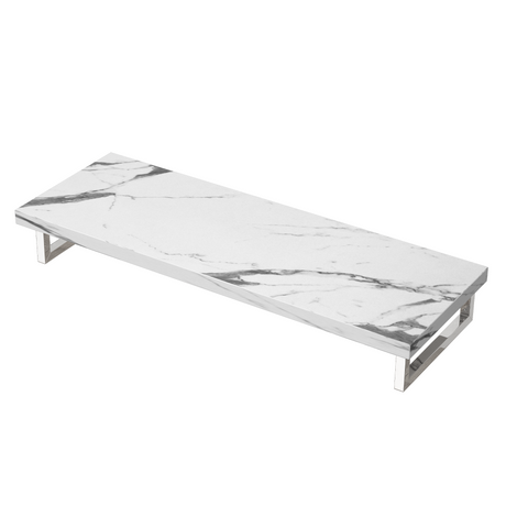 glasvilla Waschbeckenauflage inkl. 2x Edelstahlkonsolenträger Waschtischhalter Waschtischplatte HolzplattePlatte