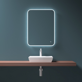 glasvilla Waschbecken Aufsatzwaschbecken,weiß Brüssel152B aus Keramik,mit Nano-Beschichtung