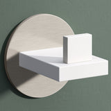 glasvilla Kleiderhaken Wandgarderobe Wandhaken aus Edelstahl Garderobenleiste Garderobenhaken Stalo-08+Stalo-09