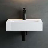 glasvilla Waschbecken Aufsatzwaschbecken, BTH: 45x30,5x10,5cm, in weiß, aus Keramik, eckig, mit Nano-Beschichtung/Lotus-Effekt Brüssel118c