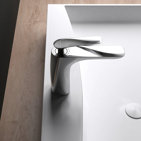 glasvilla Armatur Wasserhahn Bad Waschbeckenarmatur Badinstallationen Einhebelmischer WAM-7201