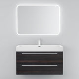 glasvilla Badmöbel-Set Waschbeckenunterschrank Waschtisch mit Unterschrank inkl. Mineralguss-Waschbecken Quadratto