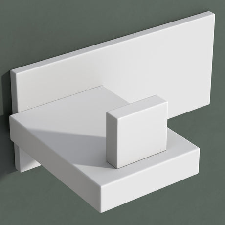 glasvilla Kleiderhaken Wandgarderobe Wandhaken aus Edelstahl Garderobenleiste Garderobenhaken Stalo-06+Stalo-07