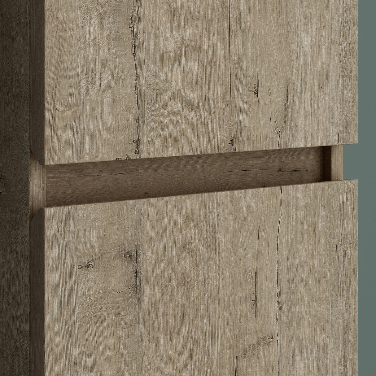 glasvilla Seitenschrank Badezimmerschrank mit 2 Türen und 4 Fächern Badregal Allzweckschrank Badschrank BTH: 35x20x120 cm Verona