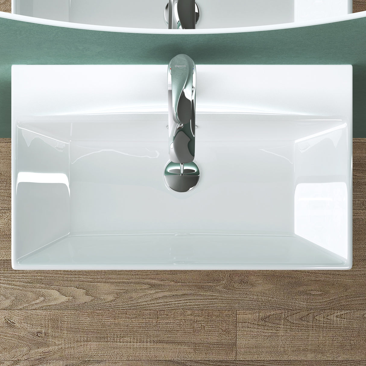 glasvilla Waschbecken keramik Aufsatzwaschbecken Hängewaschbecken Waschtisch mit Nano-Bechichtung Brüssel206