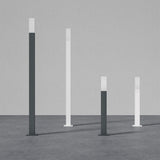 glasvilla Außenleuchte IP65 Wegeleuchte Außen | Pollerleuchte für Garten, 3000K Stehlampe Gartenlampe | Außenlampe Standleuchte 3W Deus Lumina