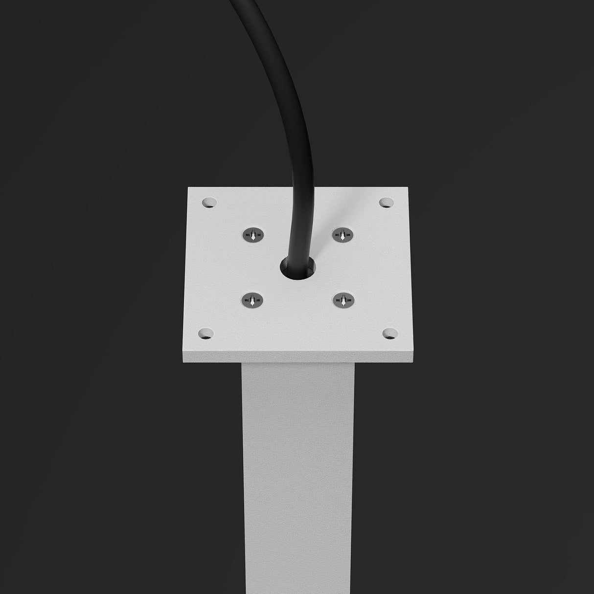 glasvilla Außenleuchte IP65 Wegeleuchte Außen | Pollerleuchte für Garten, 3000K Stehlampe Gartenlampe | Außenlampe Standleuchte 3W Deus Lumina