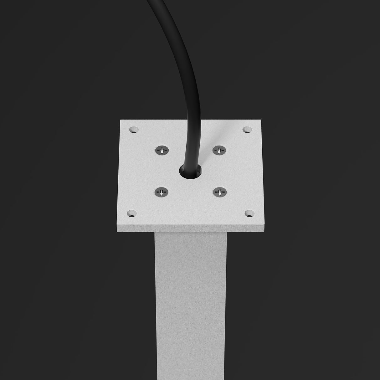 glasvilla Außenleuchte IP65 Wegeleuchte Außen | Pollerleuchte für Garten, 3000K Stehlampe Gartenlampe | Außenlampe Standleuchte 3W Deus Lumina