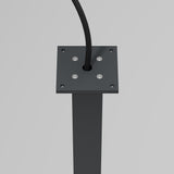 glasvilla Außenleuchte IP65 Wegeleuchte Außen | Pollerleuchte für Garten, 3000K Stehlampe Gartenlampe | Außenlampe Standleuchte 3W Deus Lumina