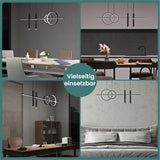 glasvilla Pendelleuchte 100cm LED Hängelampe Linear design 3000K/4200K/6000K Verstellbares Kabel 30W Hängeleuchte Alivetta2256