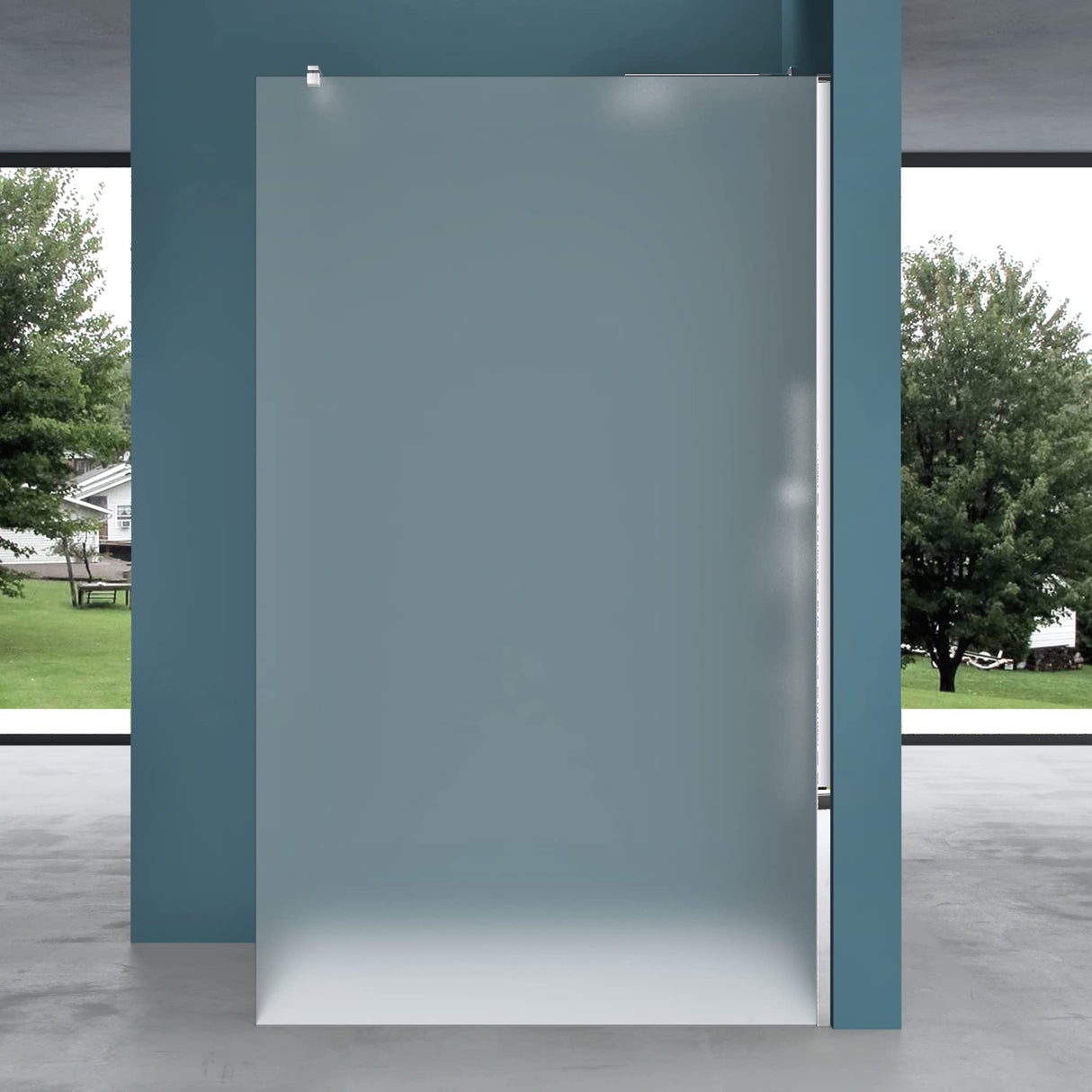 glasvilla Duschwand für Dusche Duschabtrennung Walk-In ESG-Sicherheitsglas 10mm NANO Glas BRAM1 & BRAM3 Bremen2VS