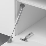 glasvilla Fernsehschrank TV Schrank Lowboard Hängeschrank 2 Türen mit Soft-Close Fernsehtisch für Wohnzimmer BTH: 160x40x46 cm Fernsehschrank01